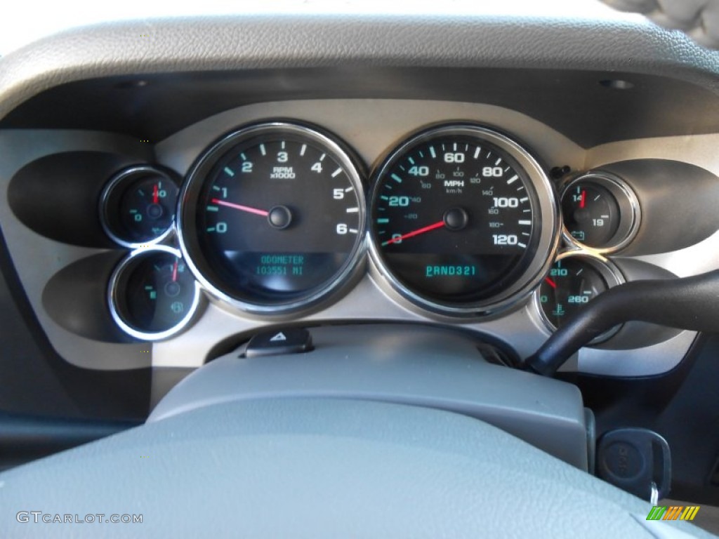2007 GMC Sierra 1500 SLE Crew Cab Gauges Photo #77703738