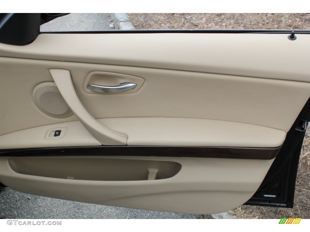 2011 3 Series 335i xDrive Sedan - Jet Black / Beige photo #9