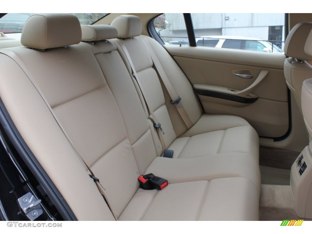 2011 3 Series 335i xDrive Sedan - Jet Black / Beige photo #13