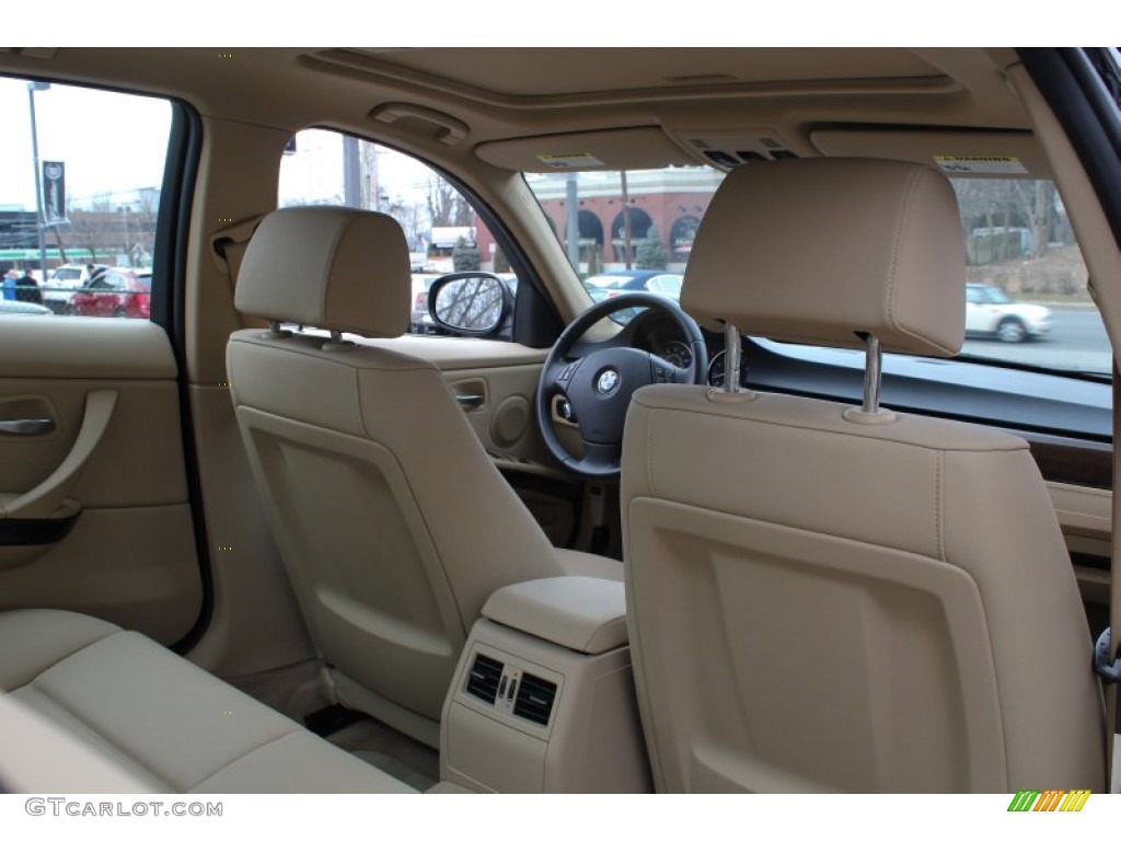 2011 3 Series 335i xDrive Sedan - Jet Black / Beige photo #14