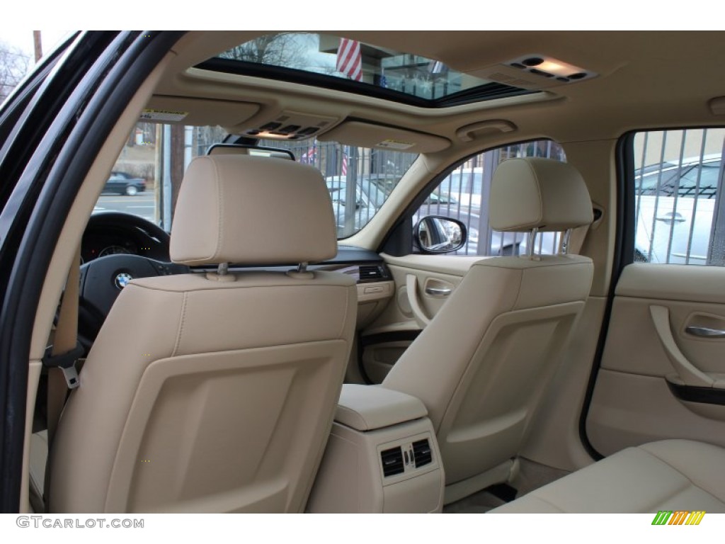 2011 3 Series 335i xDrive Sedan - Jet Black / Beige photo #18