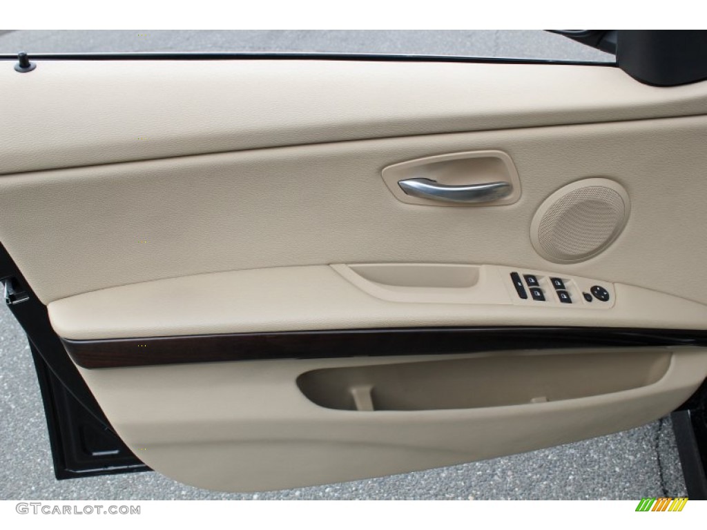 2011 3 Series 335i xDrive Sedan - Jet Black / Beige photo #19