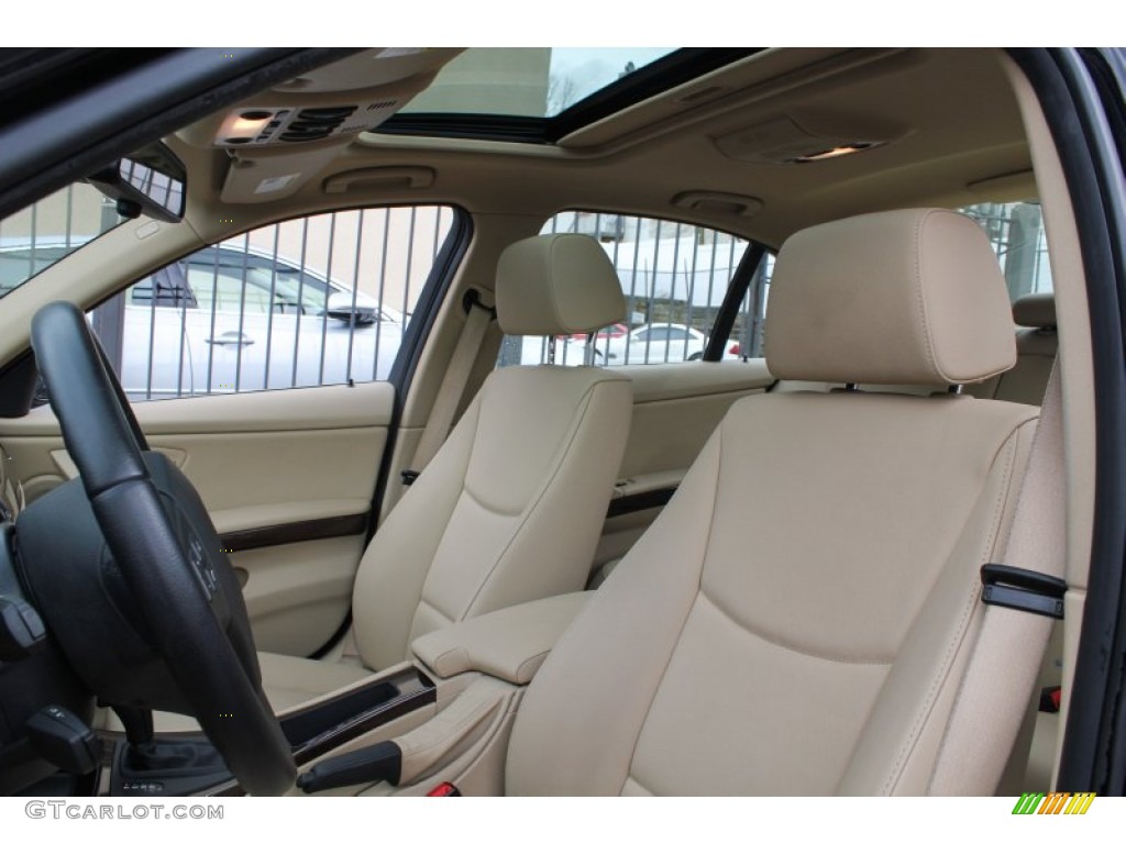 2011 3 Series 335i xDrive Sedan - Jet Black / Beige photo #20