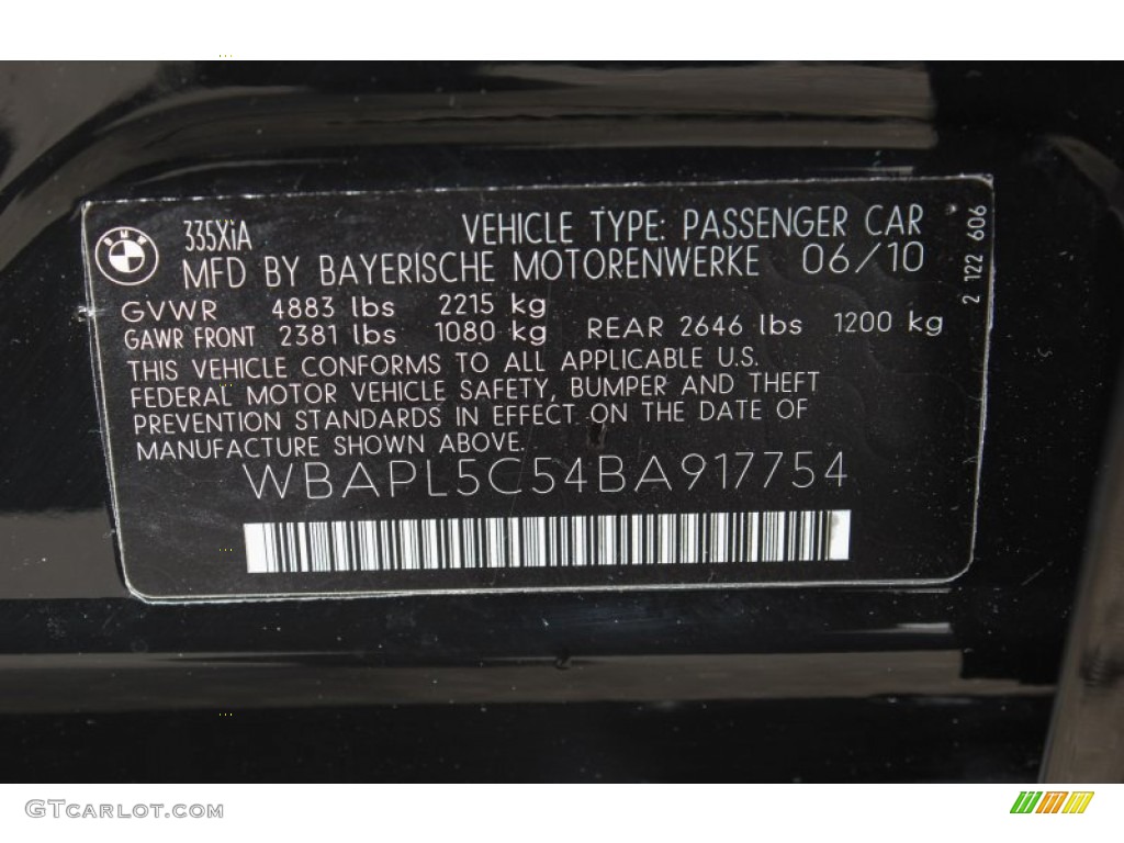 2011 3 Series 335i xDrive Sedan - Jet Black / Beige photo #26
