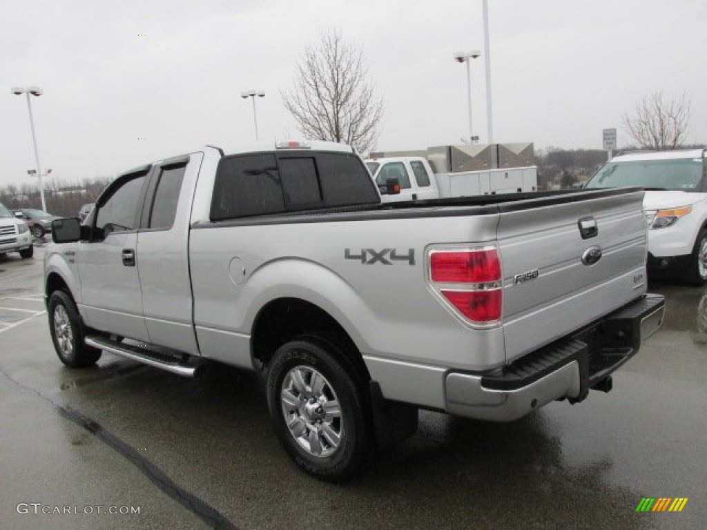 Ingot Silver Metallic 2011 Ford F150 XLT SuperCab 4x4 Exterior Photo #77704811