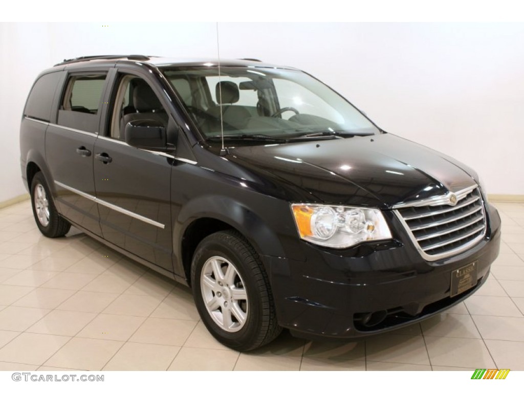 Blackberry Pearl 2010 Chrysler Town & Country Touring Exterior Photo #77705127