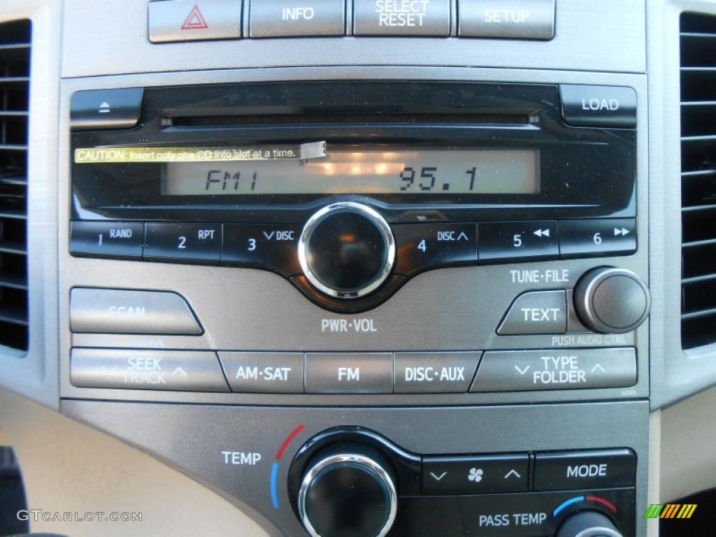 2009 Toyota Venza V6 Audio System Photo #77705450