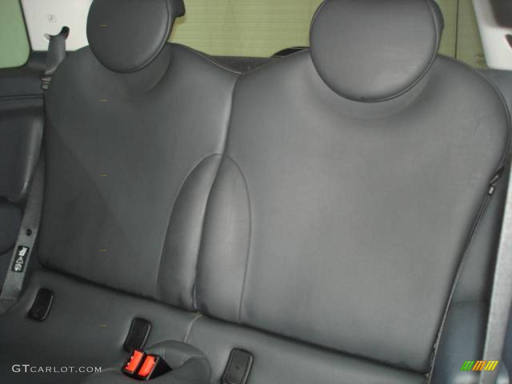 Panther Black Interior 2004 Mini Cooper Hardtop Photo #7770611