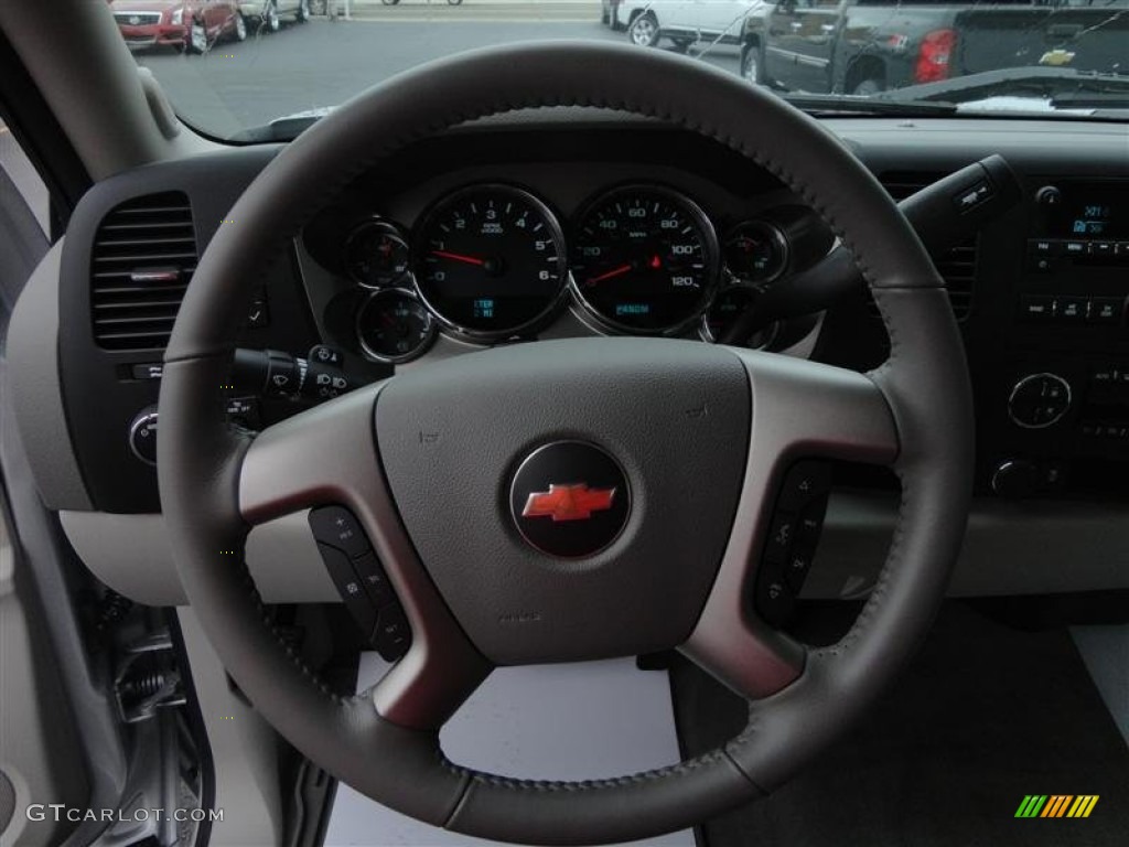 2013 Silverado 1500 LT Extended Cab 4x4 - Silver Ice Metallic / Light Titanium/Dark Titanium photo #11