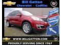 2013 Crystal Red Tintcoat Chevrolet Traverse LT  photo #1