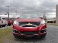 2013 Crystal Red Tintcoat Chevrolet Traverse LT  photo #2