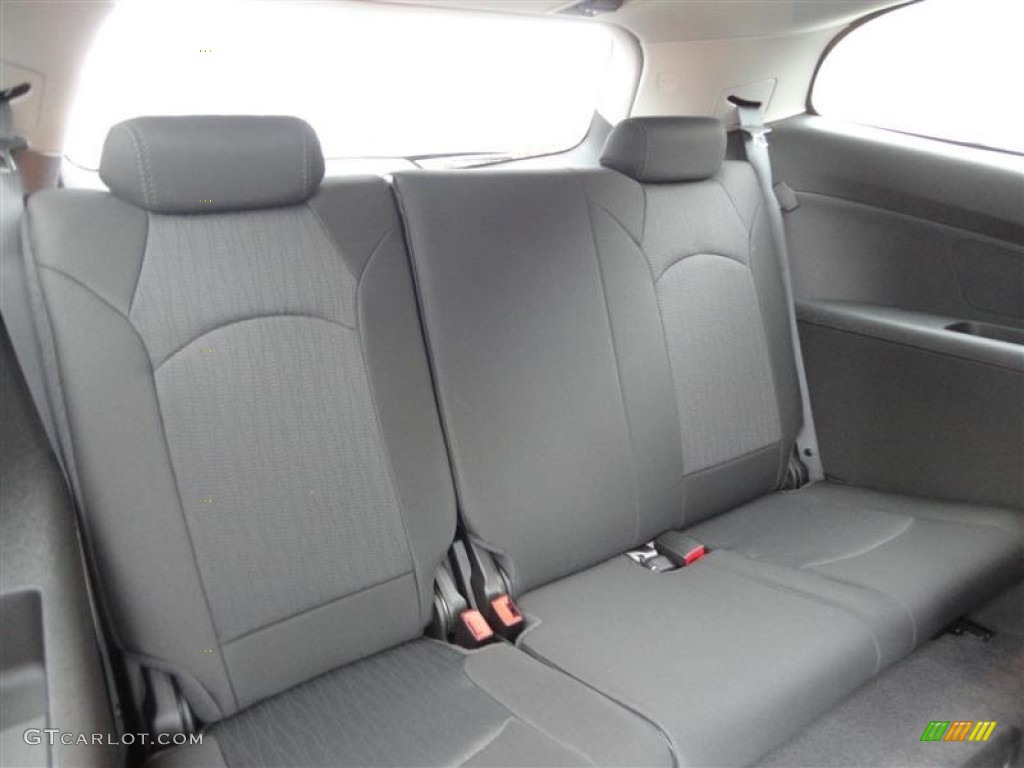 Ebony Interior 2013 Chevrolet Traverse LT Photo #77707067