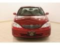 2003 Salsa Red Pearl Toyota Camry LE V6  photo #2