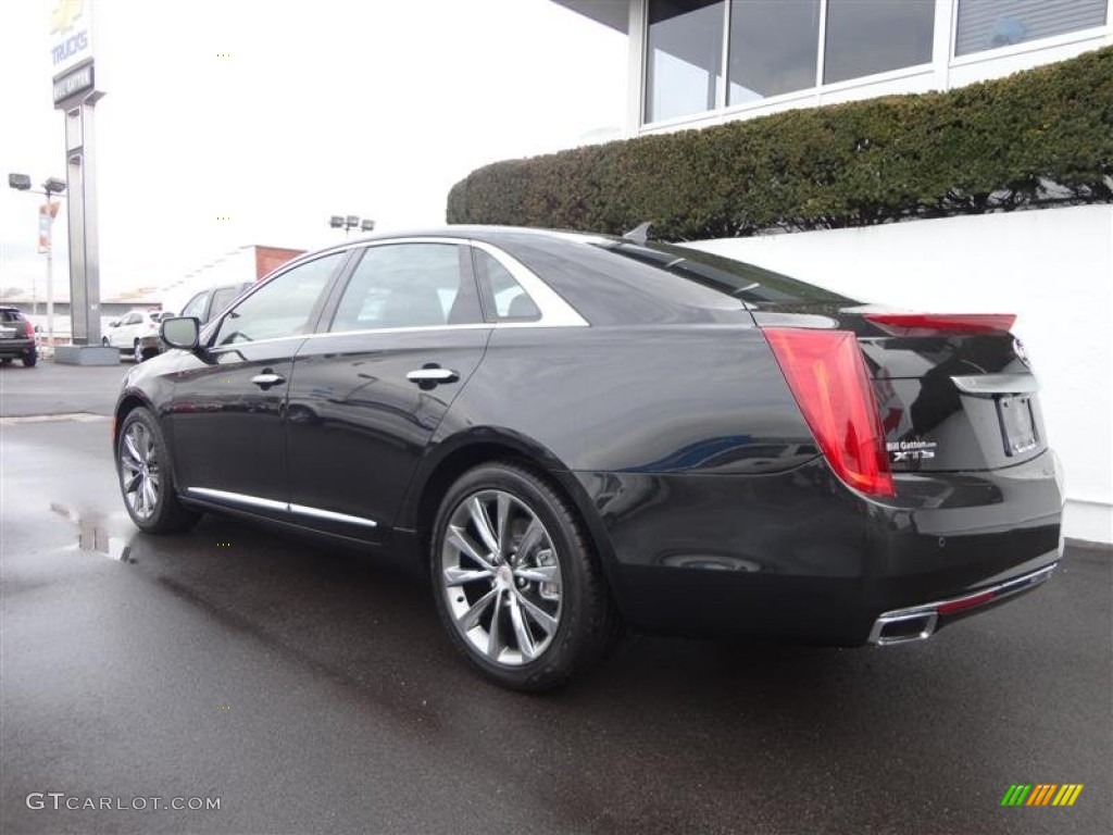 Black Diamond Tricoat 2013 Cadillac XTS Luxury FWD Exterior Photo #77707549