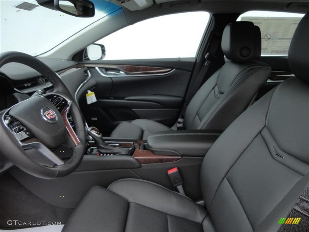 Jet Black Interior 2013 Cadillac XTS Luxury FWD Photo #77707652