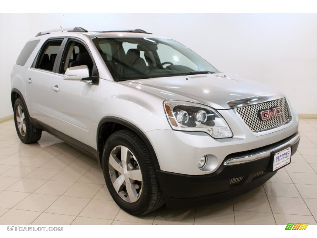 Quicksilver Metallic 2010 GMC Acadia SLT AWD Exterior Photo #77707929
