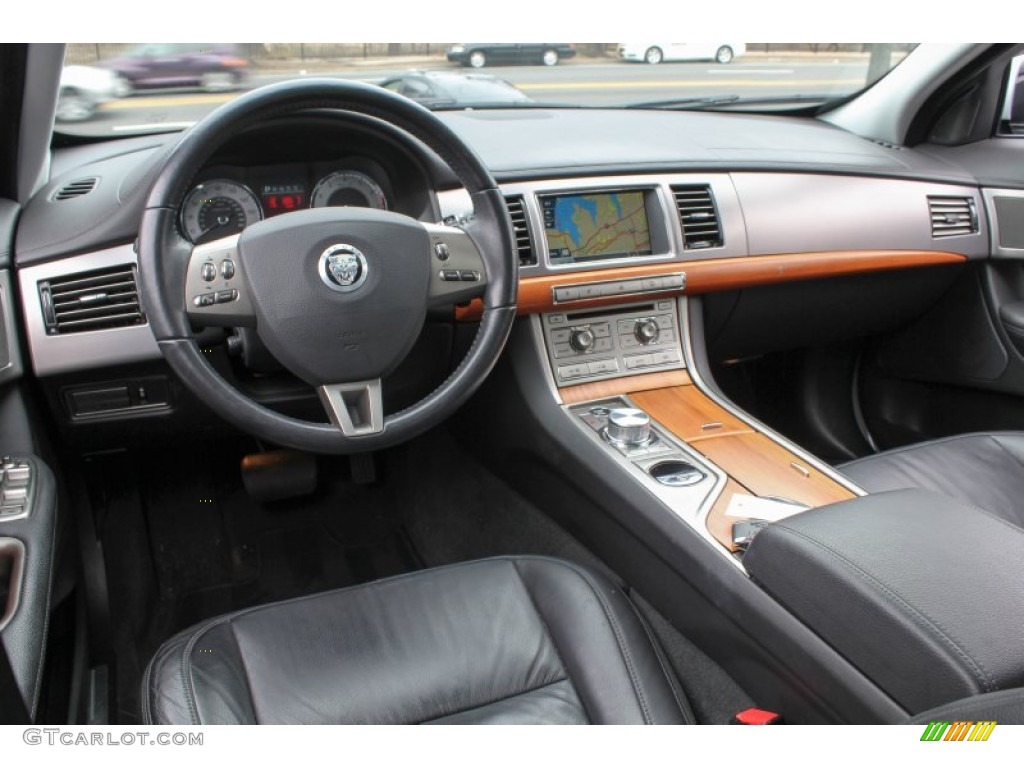 Warm Charcoal Interior 2010 Jaguar XF Premium Sport Sedan Photo #77708019