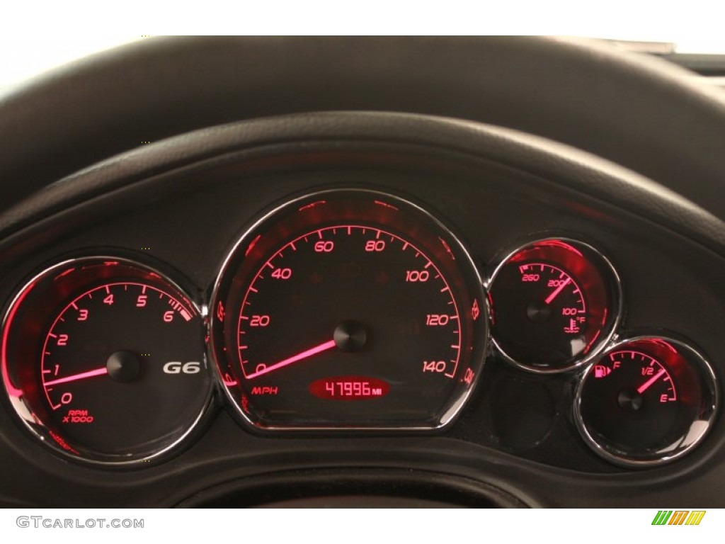 2006 Pontiac G6 V6 Sedan Gauges Photo #77708578