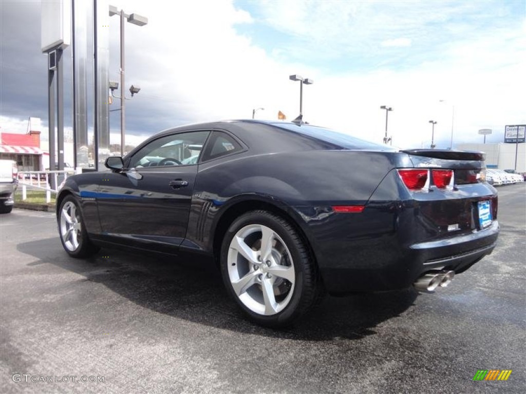 2013 Camaro SS Coupe - Blue Ray Metallic / Black photo #5