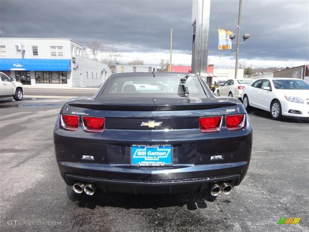 2013 Camaro SS Coupe - Blue Ray Metallic / Black photo #6