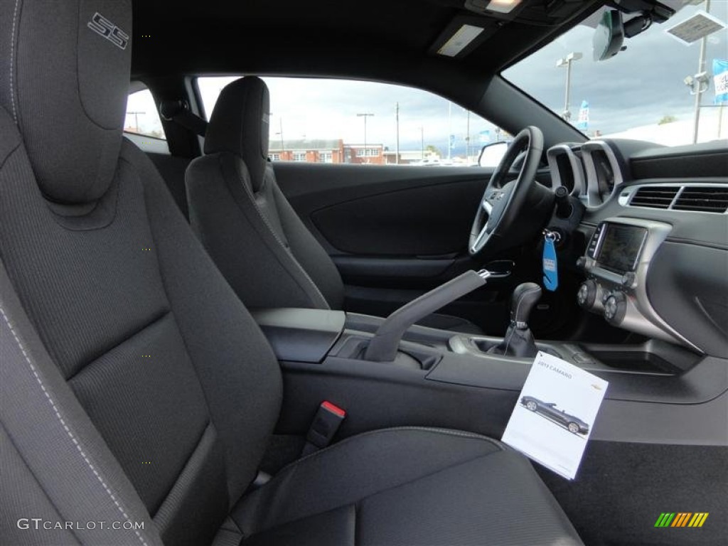 2013 Camaro SS Coupe - Blue Ray Metallic / Black photo #7