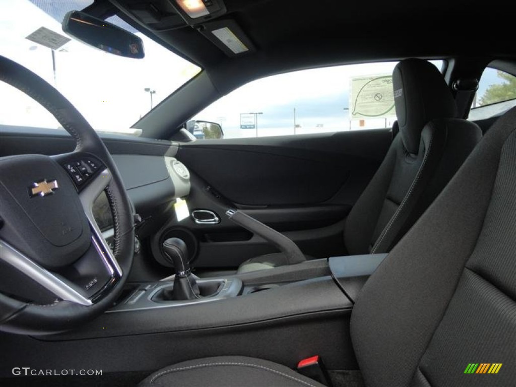 2013 Camaro SS Coupe - Blue Ray Metallic / Black photo #10