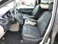 Front Seat of 2012 Town & Country Touring