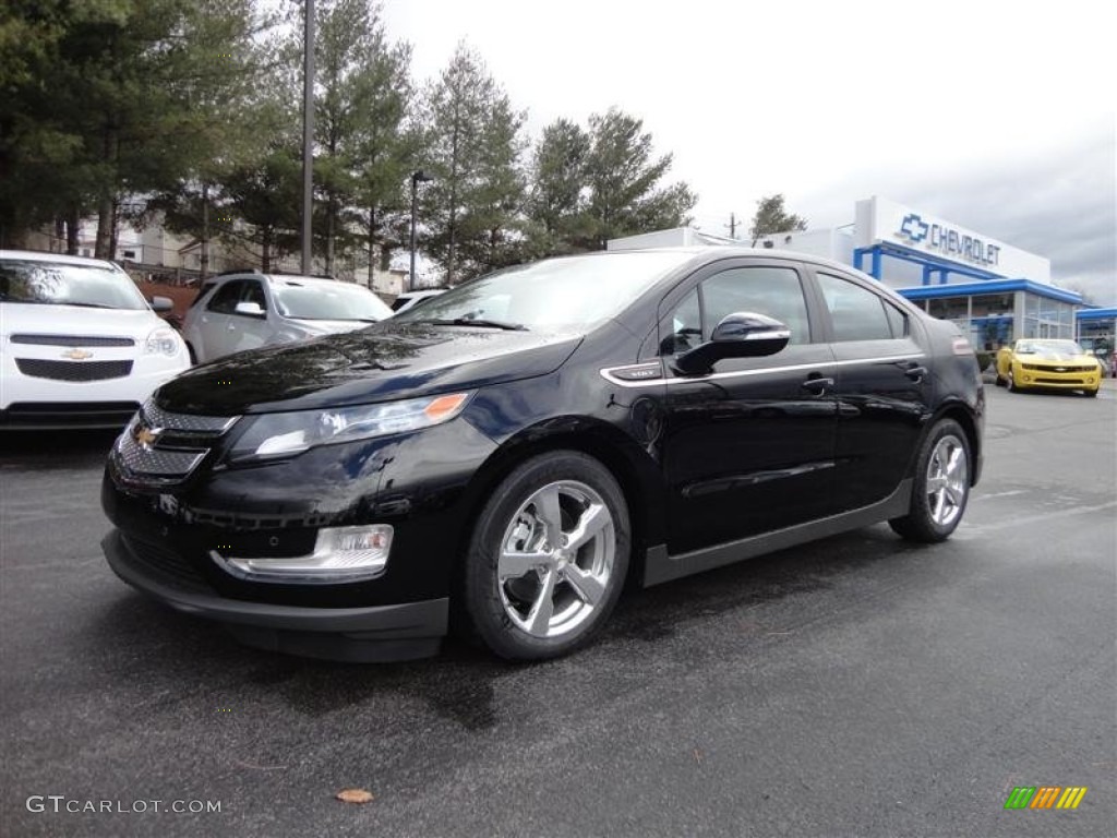 Black 2013 Chevrolet Volt Standard Volt Model Exterior Photo #77709295