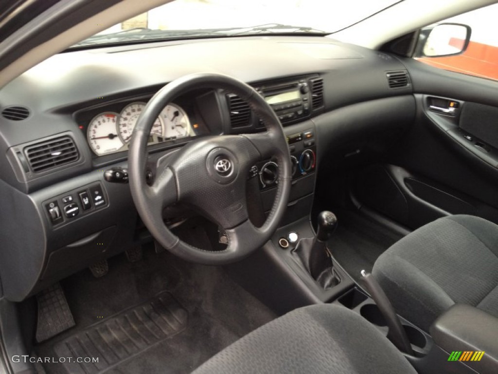 Dark Charcoal Interior 2006 Toyota Corolla S Photo #77709516