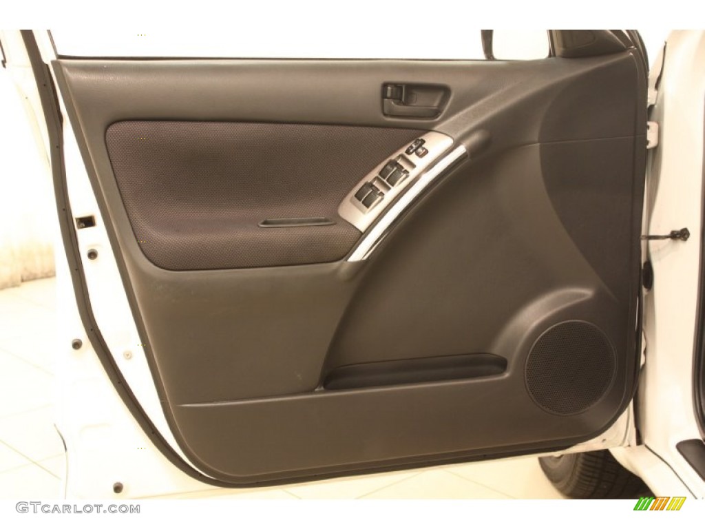 2003 Pontiac Vibe Standard Vibe Model Graphite Door Panel Photo #77709627