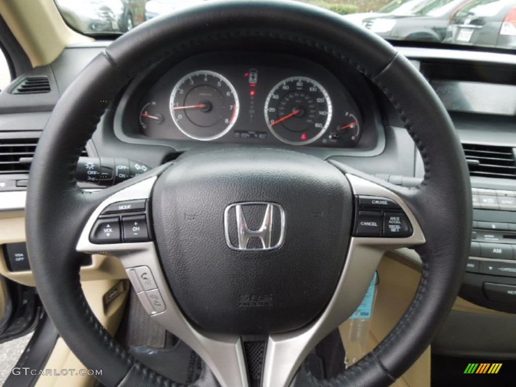 2010 Honda Accord EX-L V6 Coupe Steering Wheel Photos