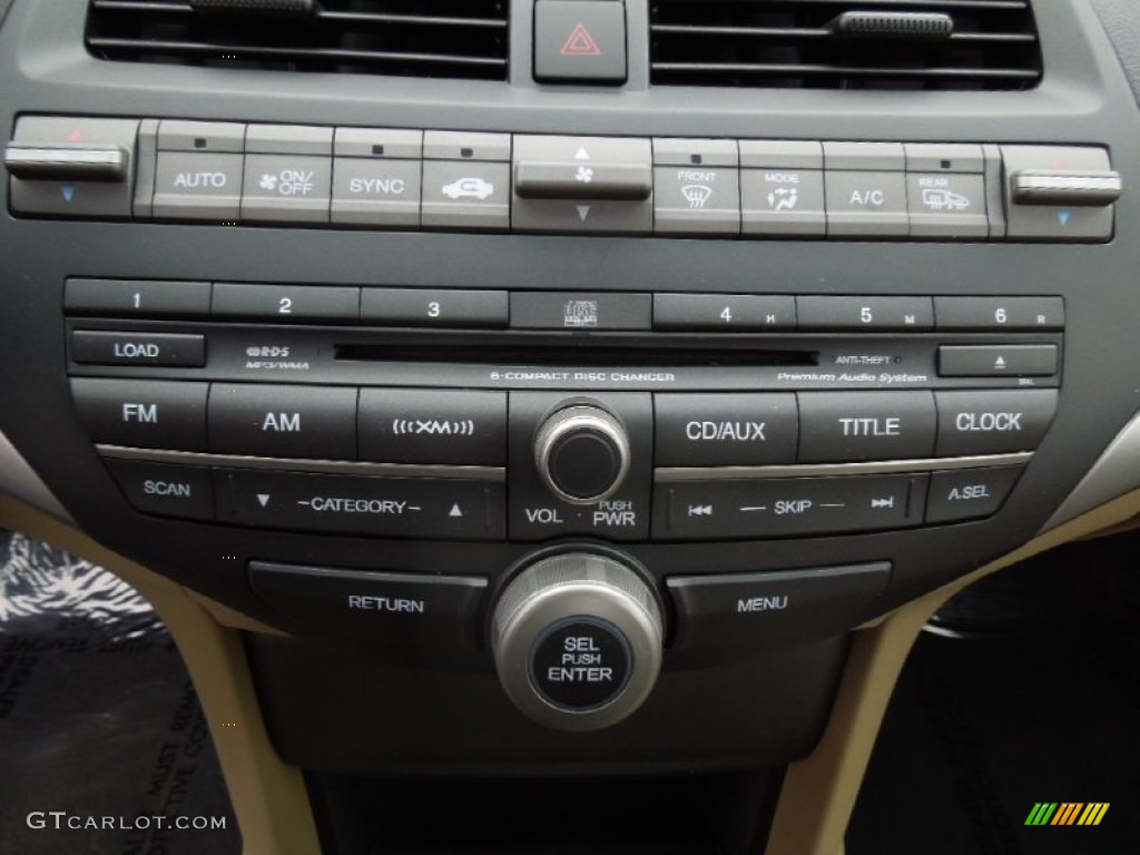 2010 Honda Accord EX-L V6 Coupe Controls Photos