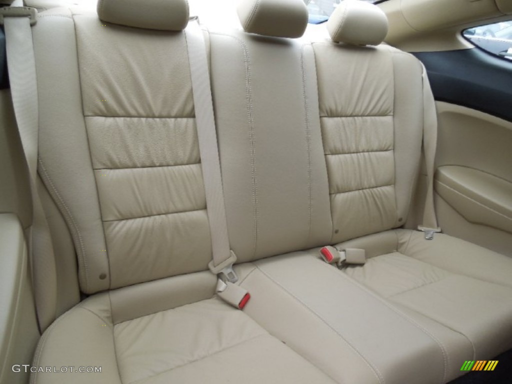 Ivory Interior 2010 Honda Accord EX-L V6 Coupe Photo #77709822