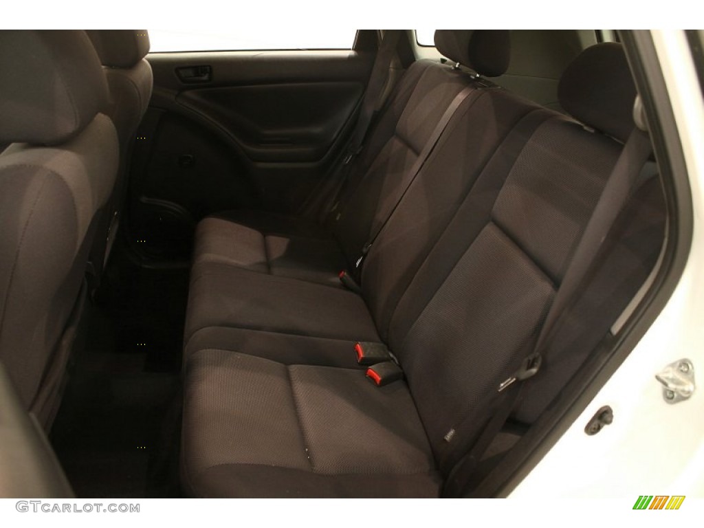 2003 Pontiac Vibe Standard Vibe Model Rear Seat Photo #77709837