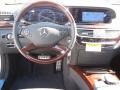 2013 Mercedes-Benz S Black Interior Steering Wheel Photo