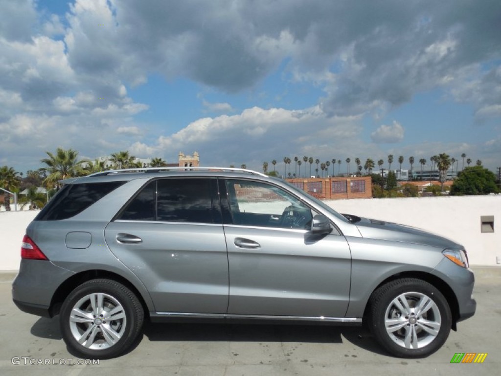 Palladium Silver Metallic 2013 Mercedes-Benz ML 350 4Matic Exterior Photo #77710332