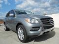 Palladium Silver Metallic 2013 Mercedes-Benz ML 350 4Matic Exterior