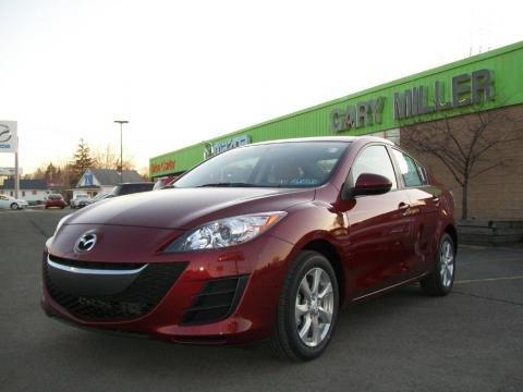 Velocity Red Mica Mazda MAZDA3 in 2010. Velocity Red Mica