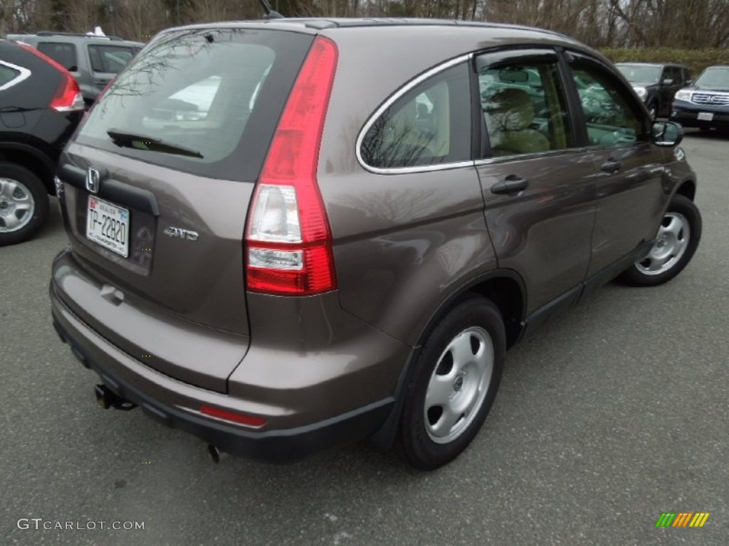 2011 CR-V LX 4WD - Urban Titanium Metallic / Ivory photo #4