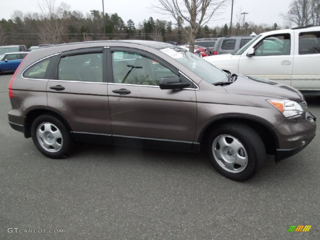 2011 CR-V LX 4WD - Urban Titanium Metallic / Ivory photo #5