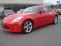 2008 Nogaro Red Nissan 350Z Coupe  photo #9