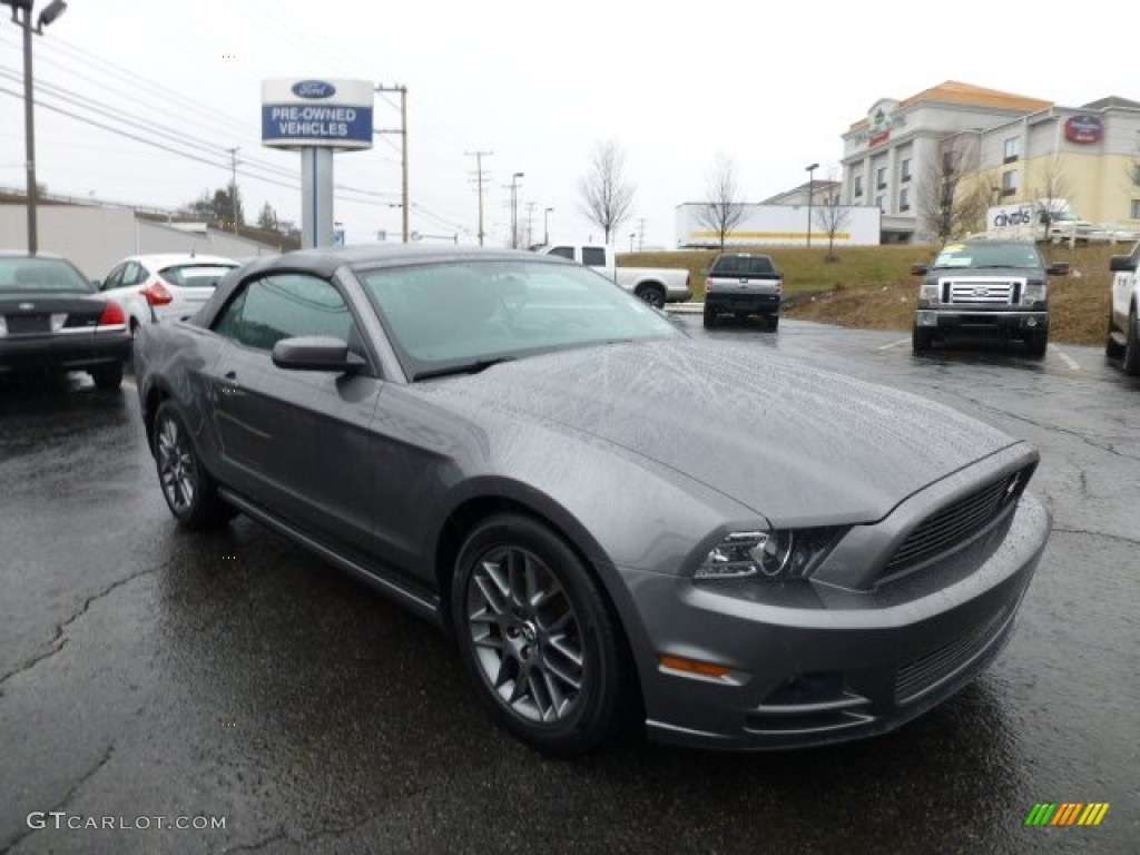 2013 Mustang V6 Mustang Club of America Edition Convertible - Sterling Gray Metallic / Charcoal Black photo #1