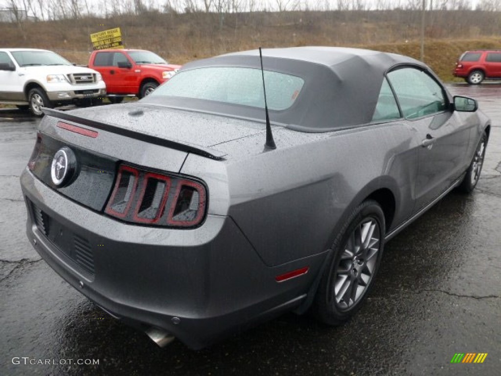 Sterling Gray Metallic 2013 Ford Mustang V6 Mustang Club of America Edition Convertible Exterior Photo #77712300