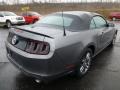 2013 Sterling Gray Metallic Ford Mustang V6 Mustang Club of America Edition Convertible  photo #2