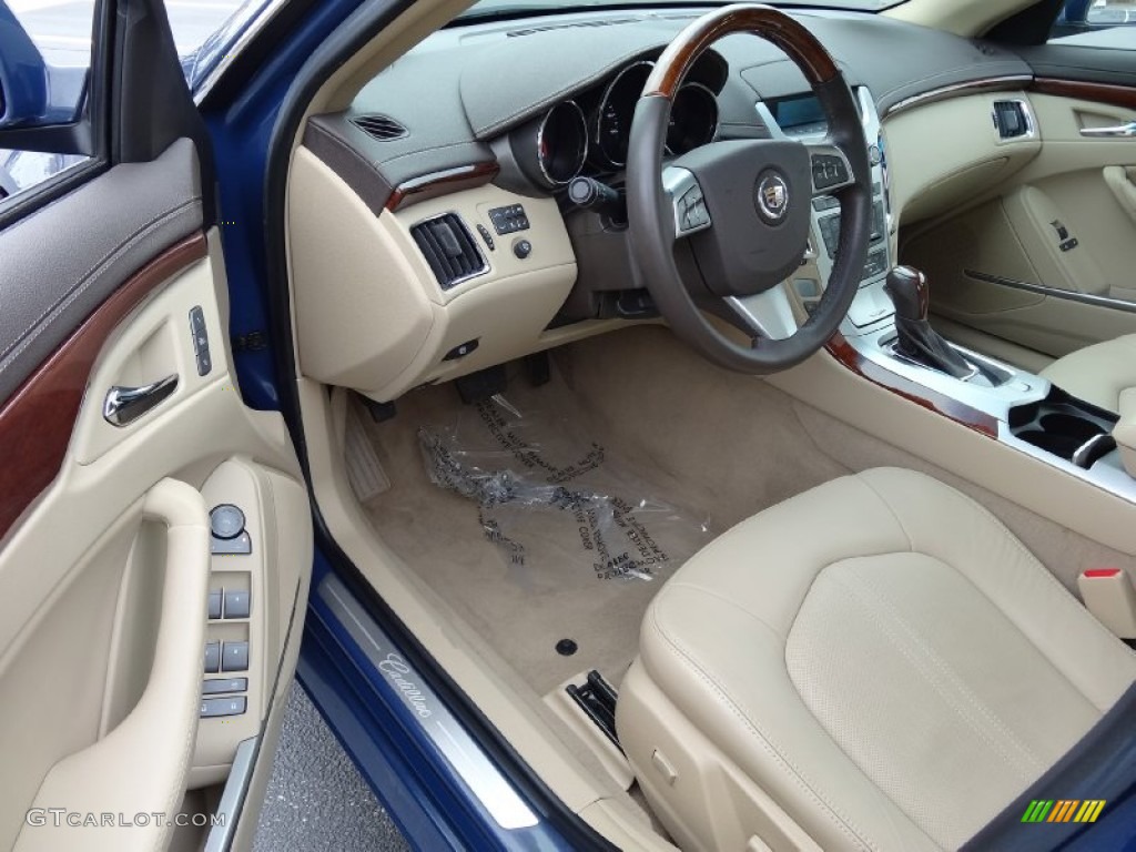 Cashmere/Cocoa Interior 2009 Cadillac CTS 4 AWD Sedan Photo #77712346