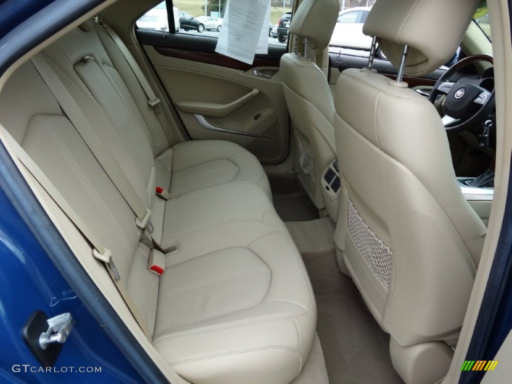 Cashmere/Cocoa Interior 2009 Cadillac CTS 4 AWD Sedan Photo #77712549