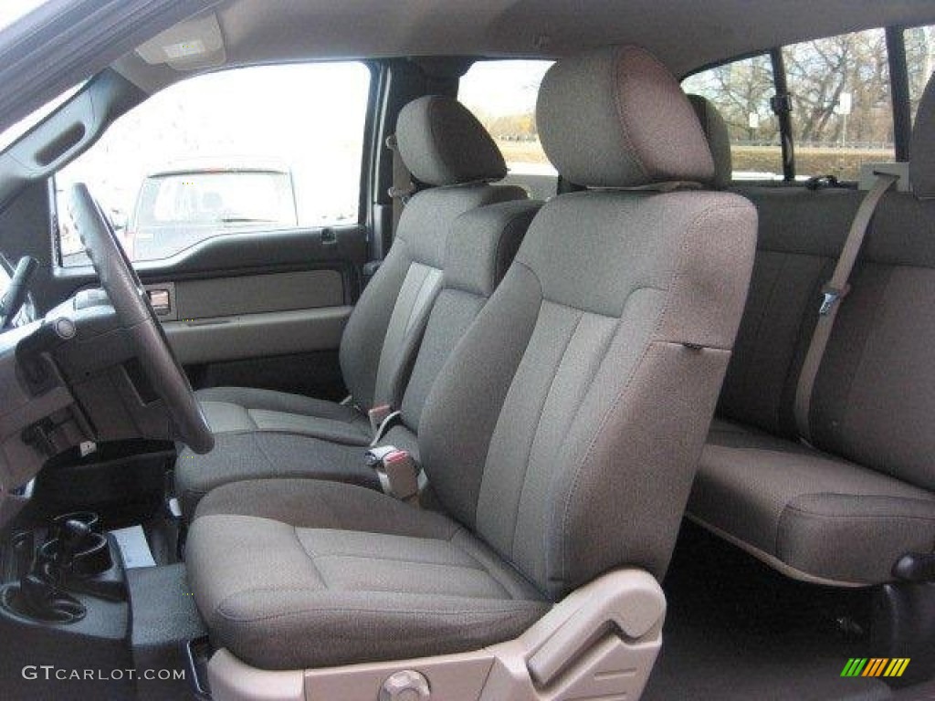 2010 Ford F150 XL SuperCab 4x4 Front Seat Photo #77712641