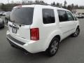 2012 White Diamond Pearl Honda Pilot Touring  photo #4