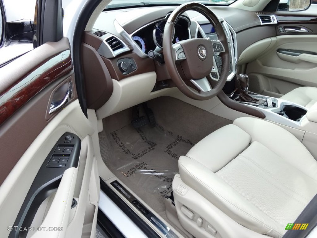 Shale/Brownstone Interior 2012 Cadillac SRX Luxury Photo #77713140