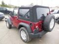 2013 Deep Cherry Red Crystal Pearl Jeep Wrangler Sport S 4x4  photo #8